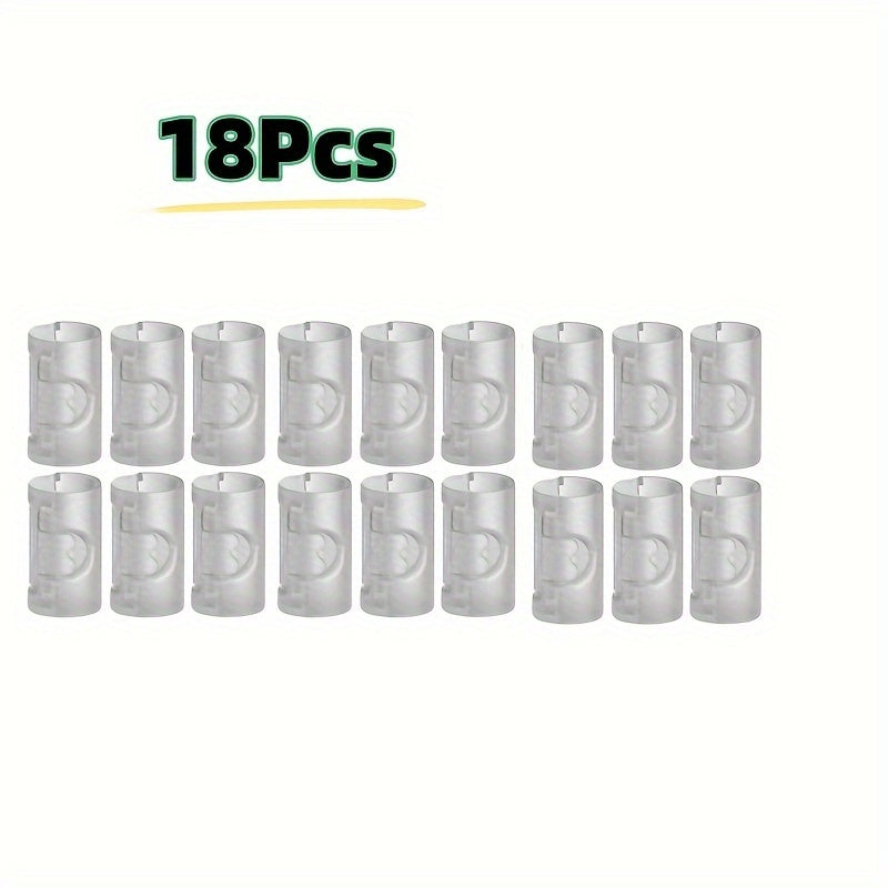 Juego de 18 clips para sábanas, sujetadores de plástico para edredón, antideslizantes, sujetadores para colchón