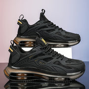 Men's Casual Sports Shoes Breathable Non-Slip Elastic Sole Lace-Up All-Season Sizes 39-47