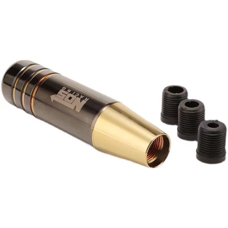 Universal Aluminum Alloy Gear Shift Knob 13cm Auto Manual Accessory