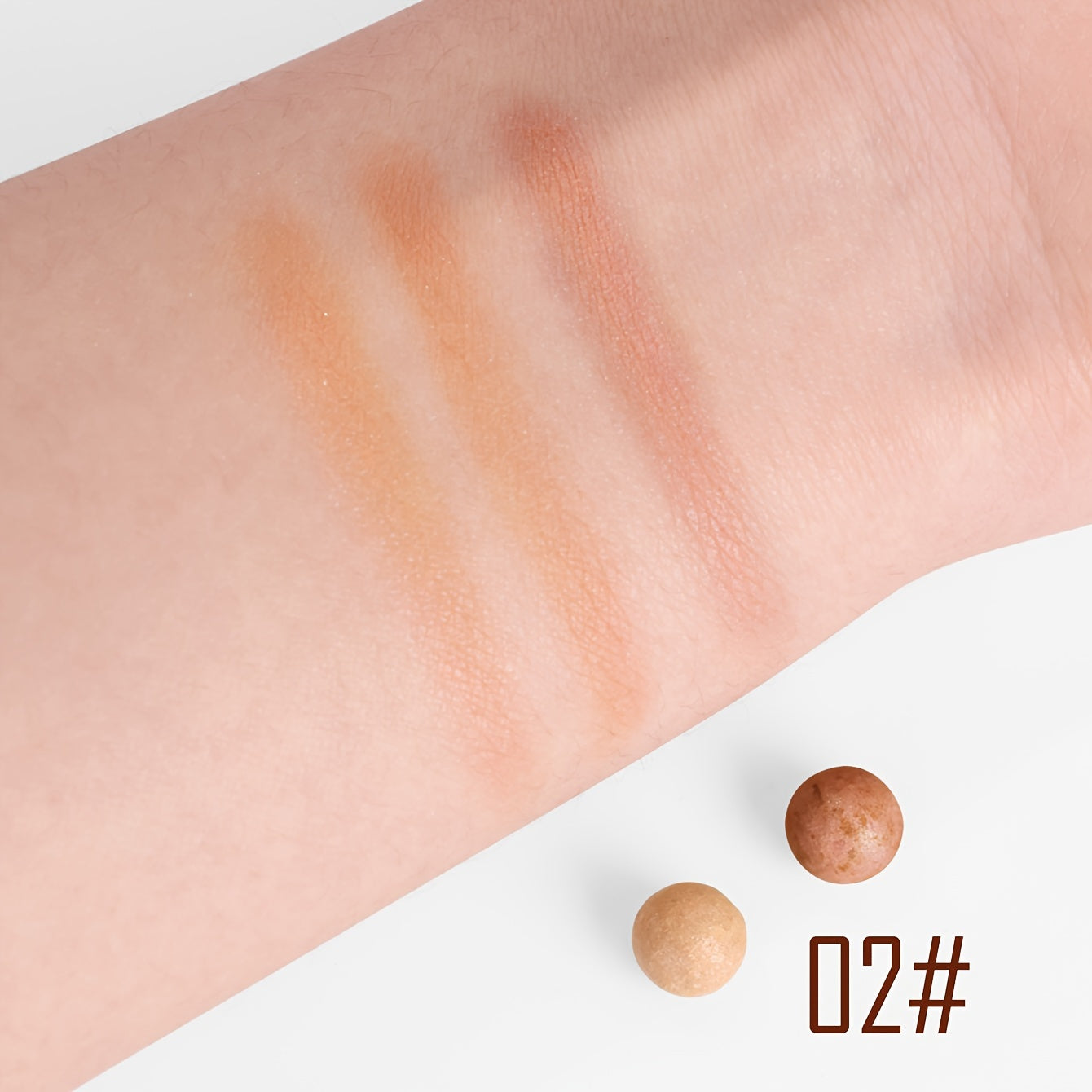 Женские пудровые румяна-жемчужины с мультиоттенками, водостойкие, натуральный финиш