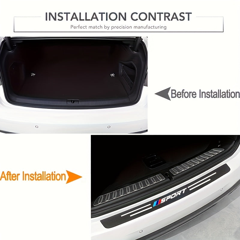 9-комплект универсальных защитных накладок на пороги автомобиля из ПВХ, против царапин, наклейки на педали, прочные, легкая установка