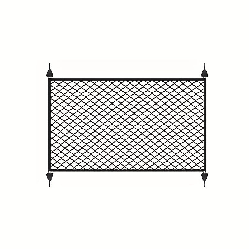 Red de carga de nylon para maletero y portón trasero del vehículo, malla de almacenamiento segura