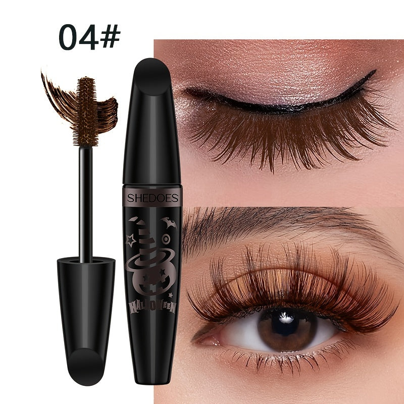Women's Waterproof Colorful Mascara 6 Shades Curled Long Lashes