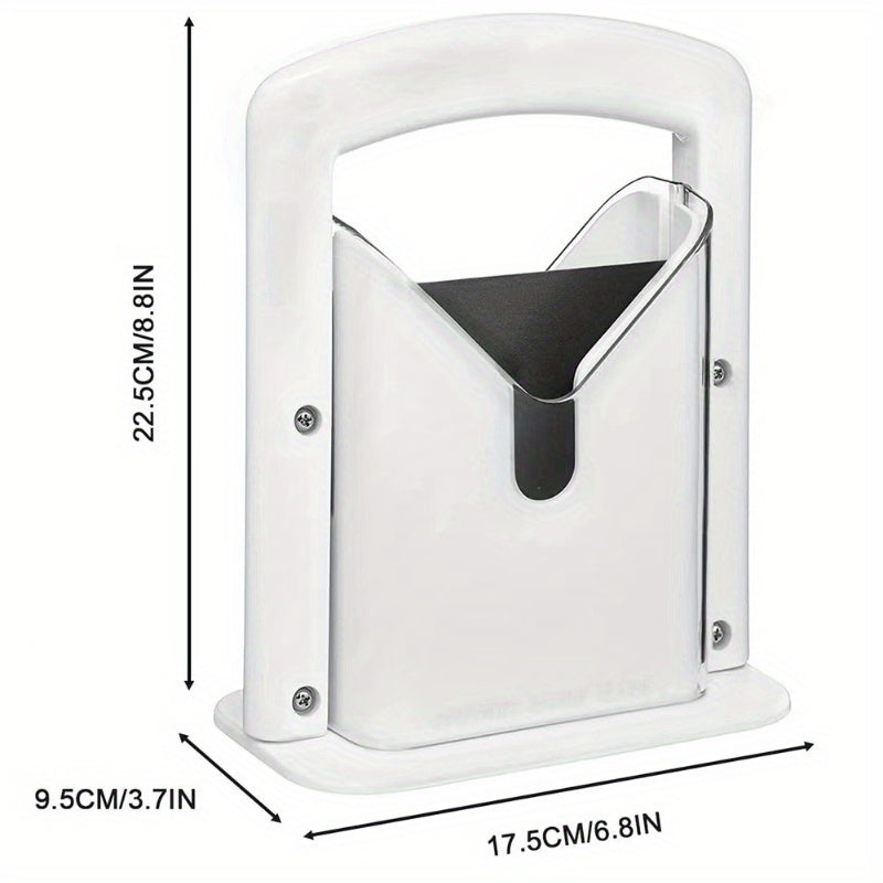 Bagel Guillotine Slicer Easy-to-use tool for perfect bagel slices durable plastic