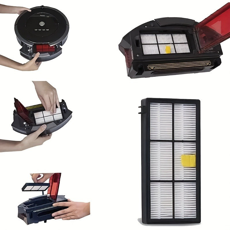 Replacement Parts Kit for Robotic Vacuum 9 Pieces Compatible with 800 900 Series