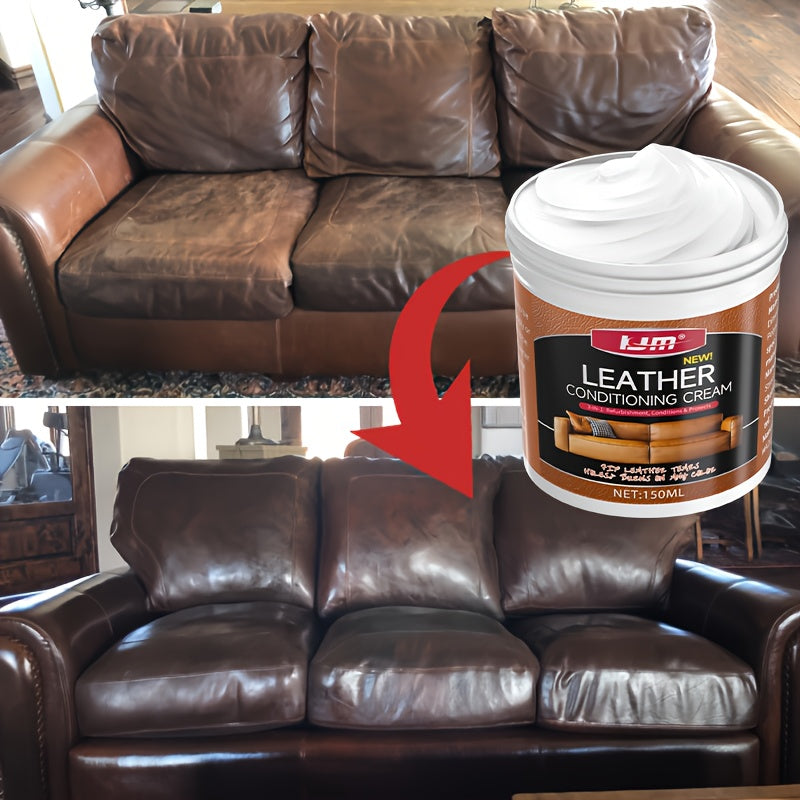 Leather Care Cream for Shoes, Bags, Furniture and Jackets