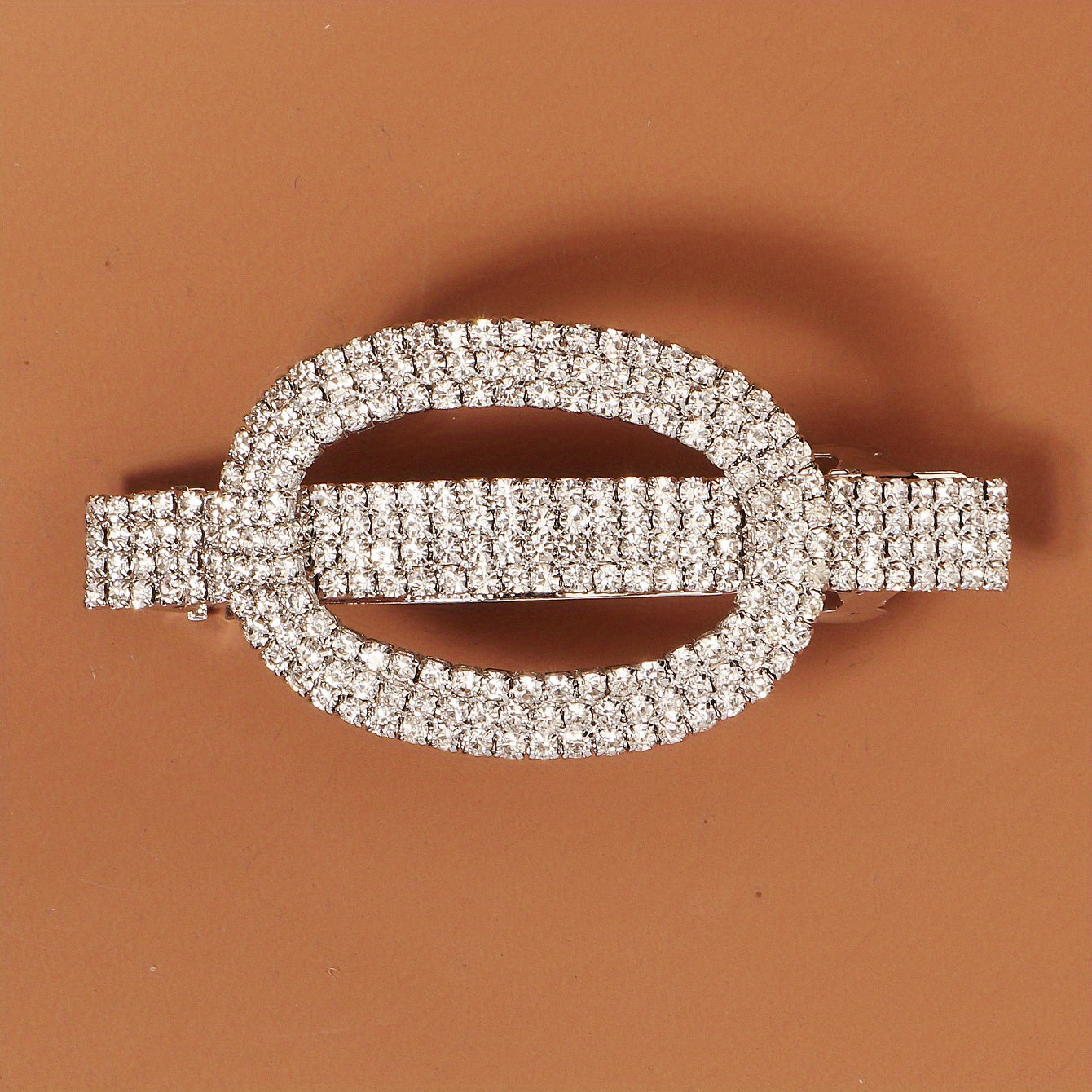 Non-slip Rhinestone Hair Clip for Women Elegant Head Jewelry Hair Accessories