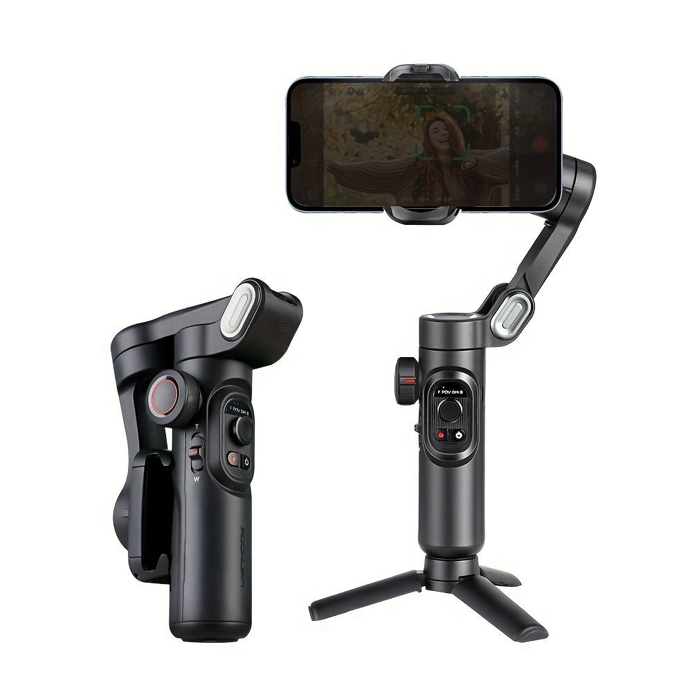 3-Axis Handheld Smartphone Gimbal Stabilizer for Video Recording Compatible with iPhone Xiaomi Samsung