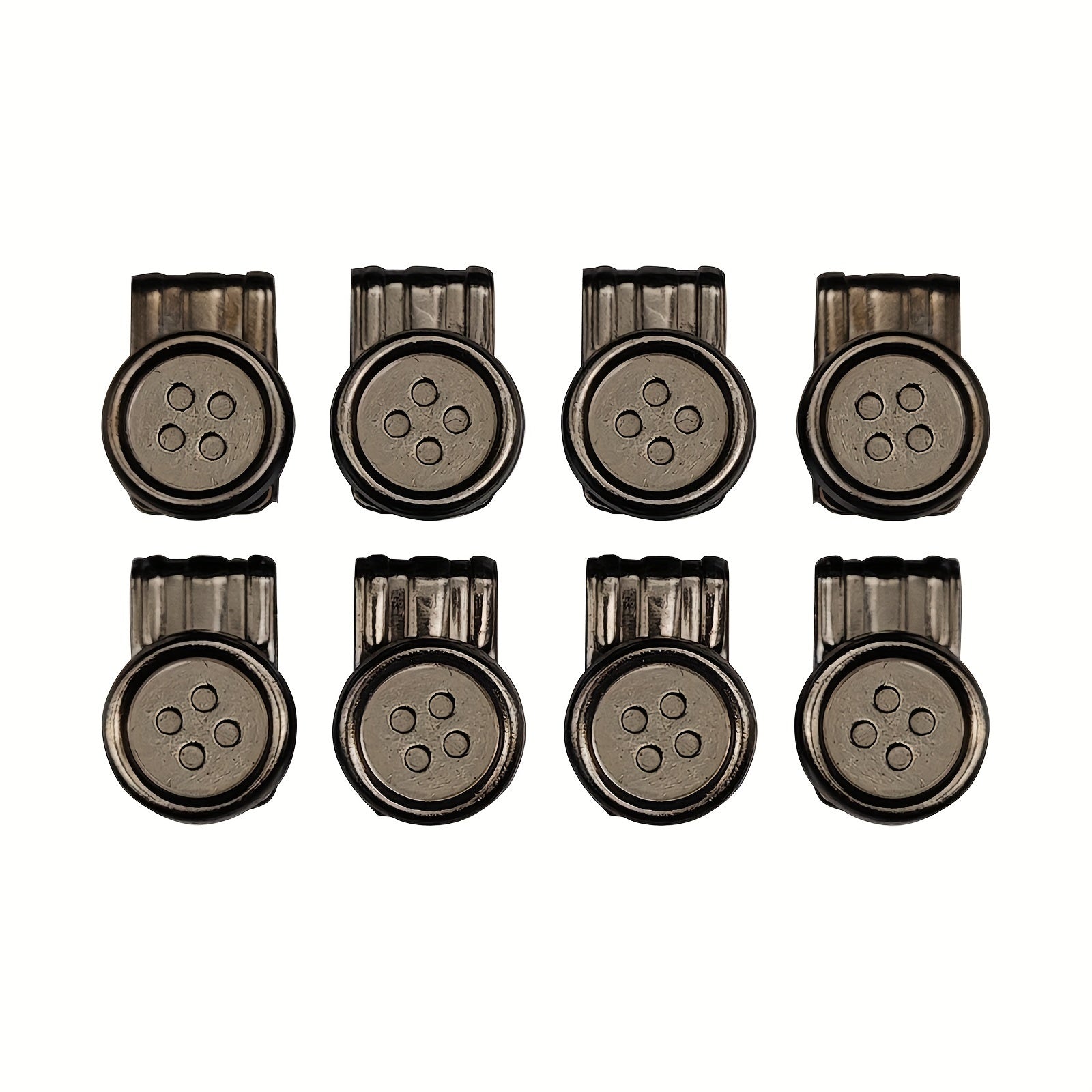 Регулируемые металлические зажимы для подтяжек для джинсовых брюк и шляп