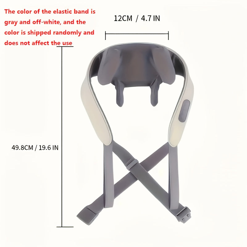 26w Ko'p funksiyali issiq siqish massaj shali - USB zaryadlash, bo'yin va yelka mushaklari, orqa, bel va bo'yin uchun.