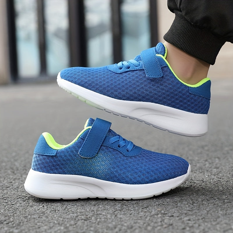 Ikki rangda, 28-40 o'lchamdagi Mesh Casual Sport Poyabzallari