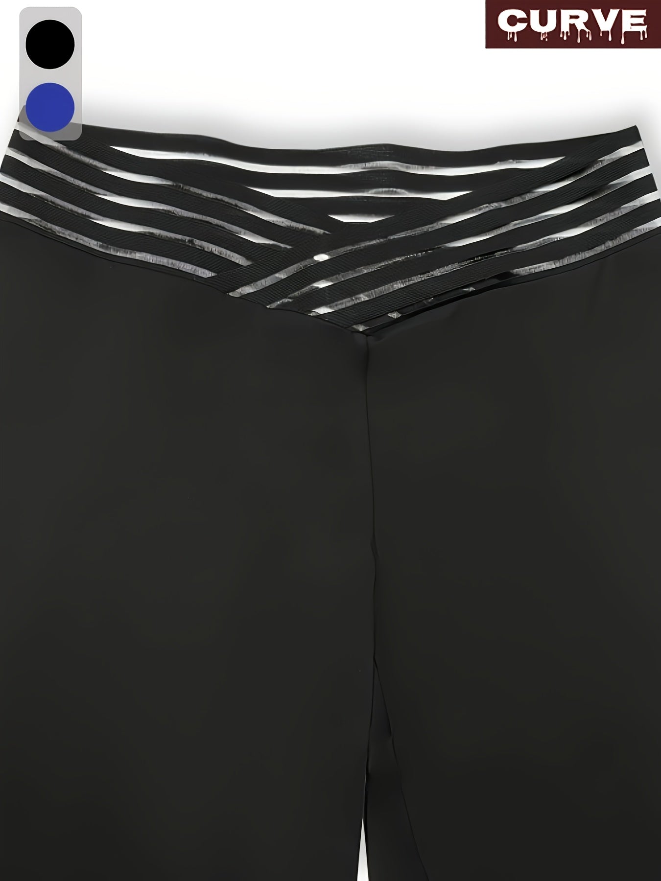 Pantalones anchos de talla grande para mujer con cintura alta, rayas, cinturilla elástica, aptos para lavadora