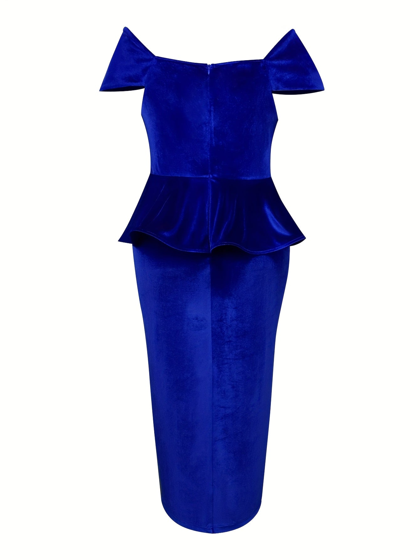 Women's Bodycon Party Dress Floral Print Off-Shoulder Short Sleeve