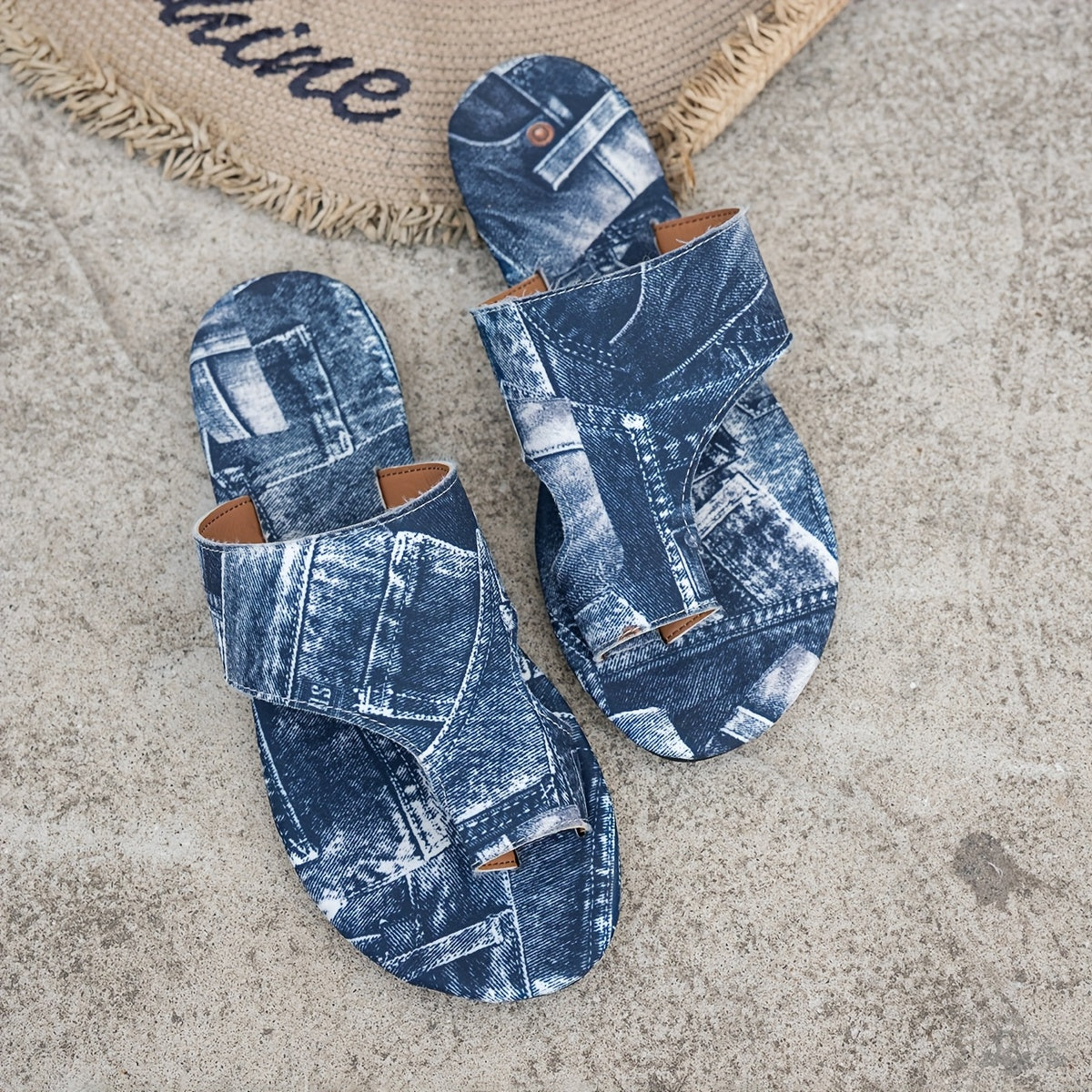 Ladies' Summer Comfortable Soft Bottom Beach Slippers Classic Casual Comfort Sandals