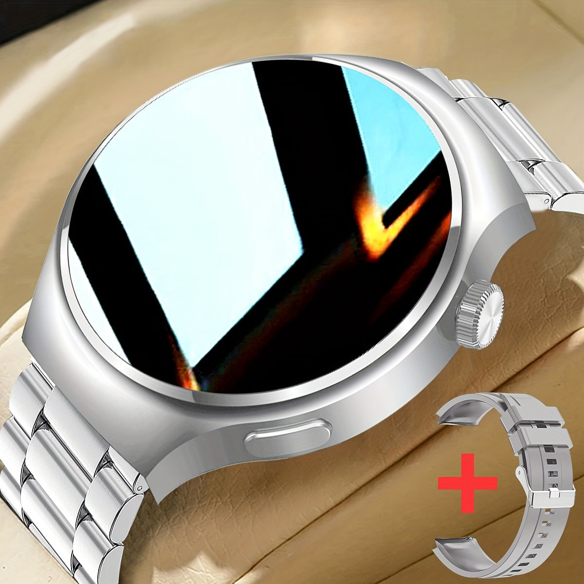 1.39 dyuymli to‘liq sensorli ekranli aqlli soat, simsiz qo‘ng‘iroqlar va sport rejimlari bilan