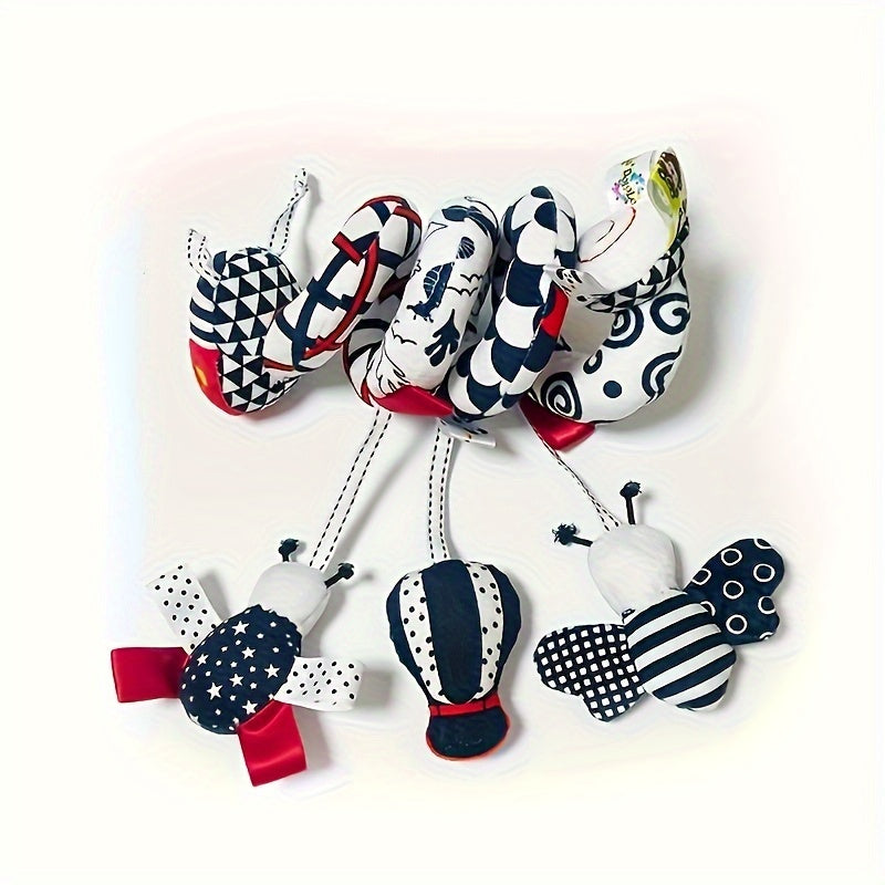 Nursery Decor Hanging Rack for Strollers and Safety Seats Polyester Baby Room Organizer