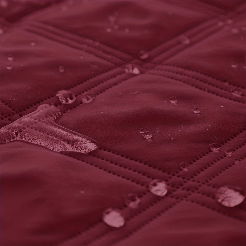 100% polyesterdan tayyorlangan suv o'tkazmaydigan uy hayvonlari divan qoplamasi, barcha mavsumlar uchun, ko'p ranglarda to'qimalangan dizayn bilan zamonaviy uslub. Mashinada yuvish mumkin, uy hayvonlari uchun mukammal.