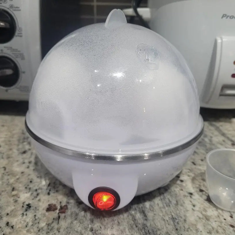 Avtomatik tuxum pishirgich, avtomatik o‘chirish bilan, oziq-ovqat uchun xavfsiz zanglamaydigan po‘lat, PP, 110V-130V, AQSh plagi