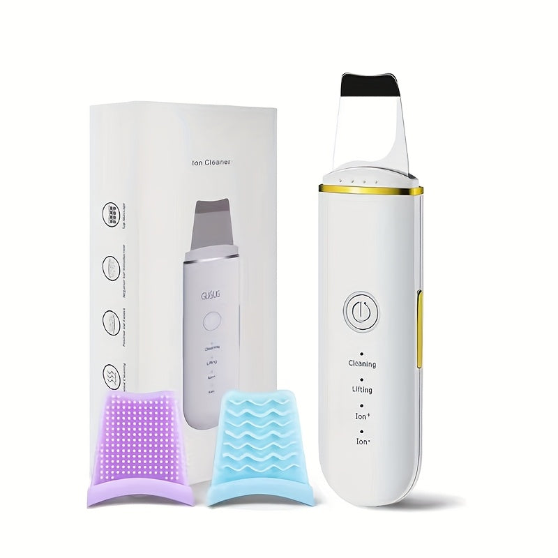 Qora nuqtalar uchun elektr yuz tozalagichi, vibratsiya funksiyasi bilan, USB orqali zaryadlanadigan 400mAh batareya bilan.