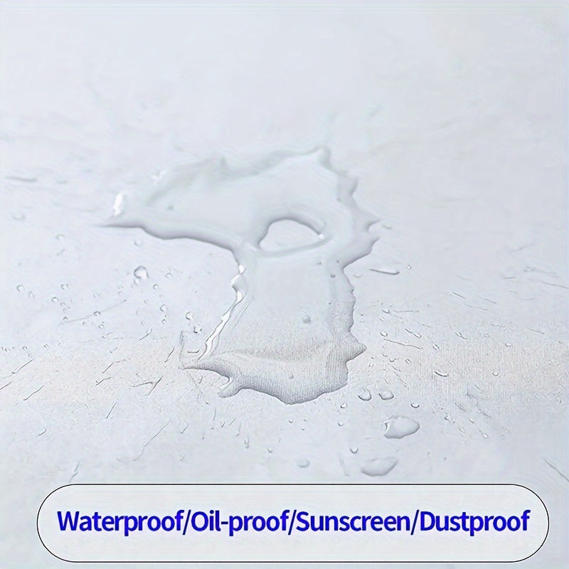 Funda para nevera de tela Oxford impermeable, a prueba de aceite, polvo y agua, para puertas simples o dobles