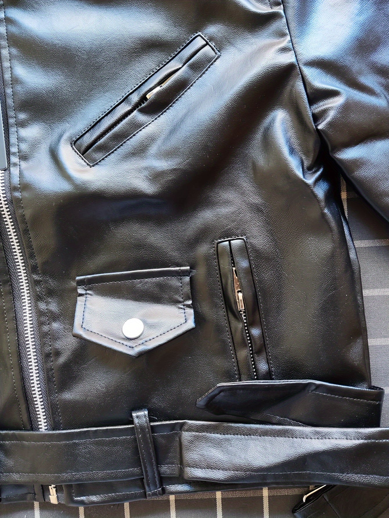 Girls' Jacket Long Sleeve Street Style Solid Color Spring Fall Casual Outerwear