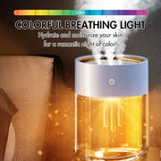 Recirculating Fog Humidifier for Bedroom 2L Tank Quiet Mist Auto Shut-Off