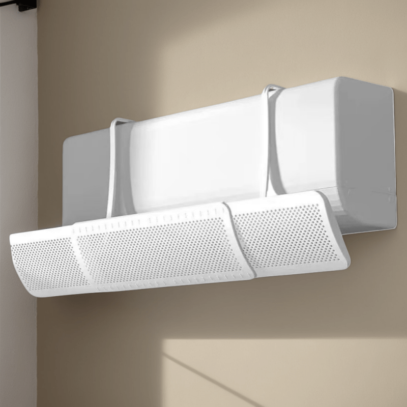 Adjustable Plastic Air Conditioner Vent Cover with Perforated Design for Even Airflow in Living Room Office and Commercial Spaces