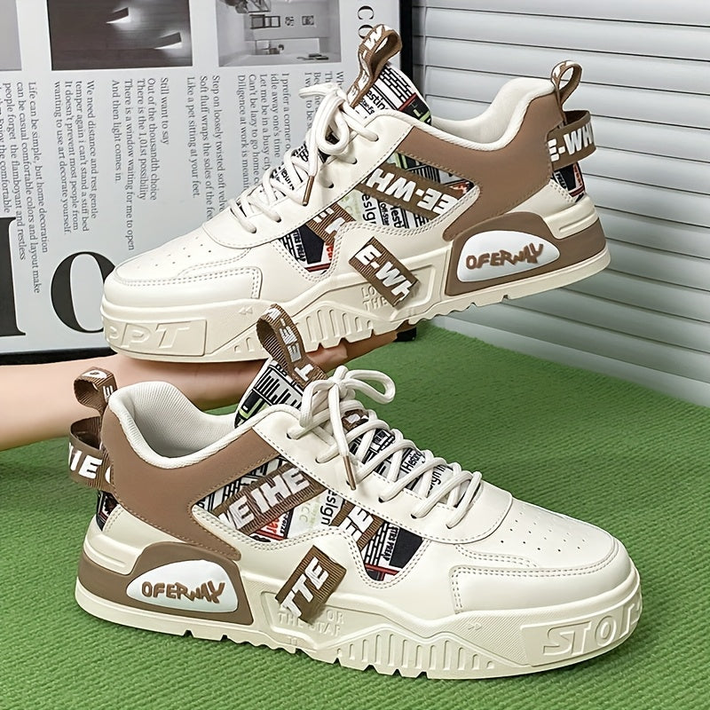 Men's Large Size Casual Sneakers Breathable Shock-Absorbing Anti-Slip Low Top