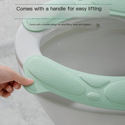 Waterproof Reusable EVA Toilet Sticker for All Seasons Water Washable Electrostatic Adhesive