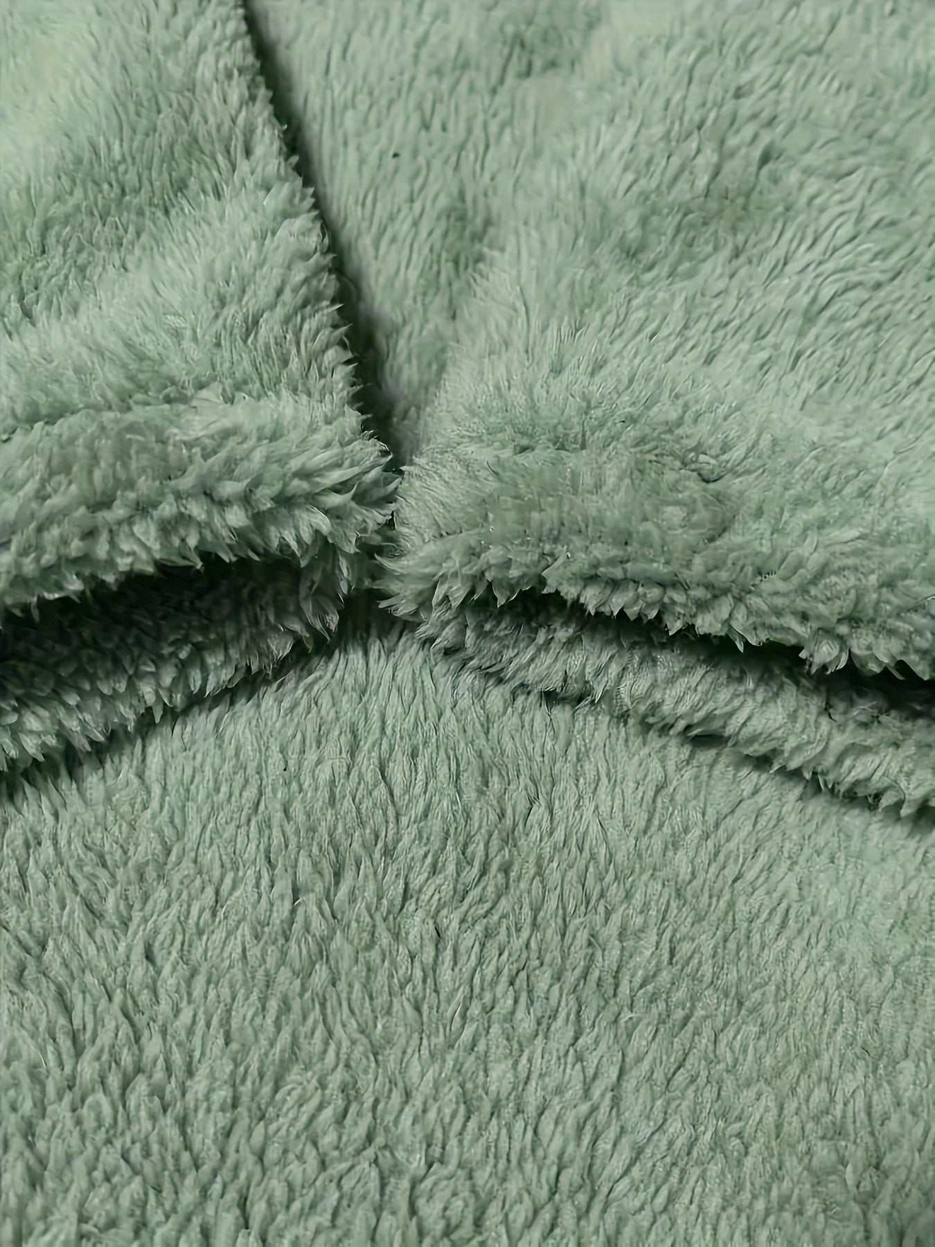 Women's Cozy Teddy Fleece Pullover with Pockets for Fall Winter