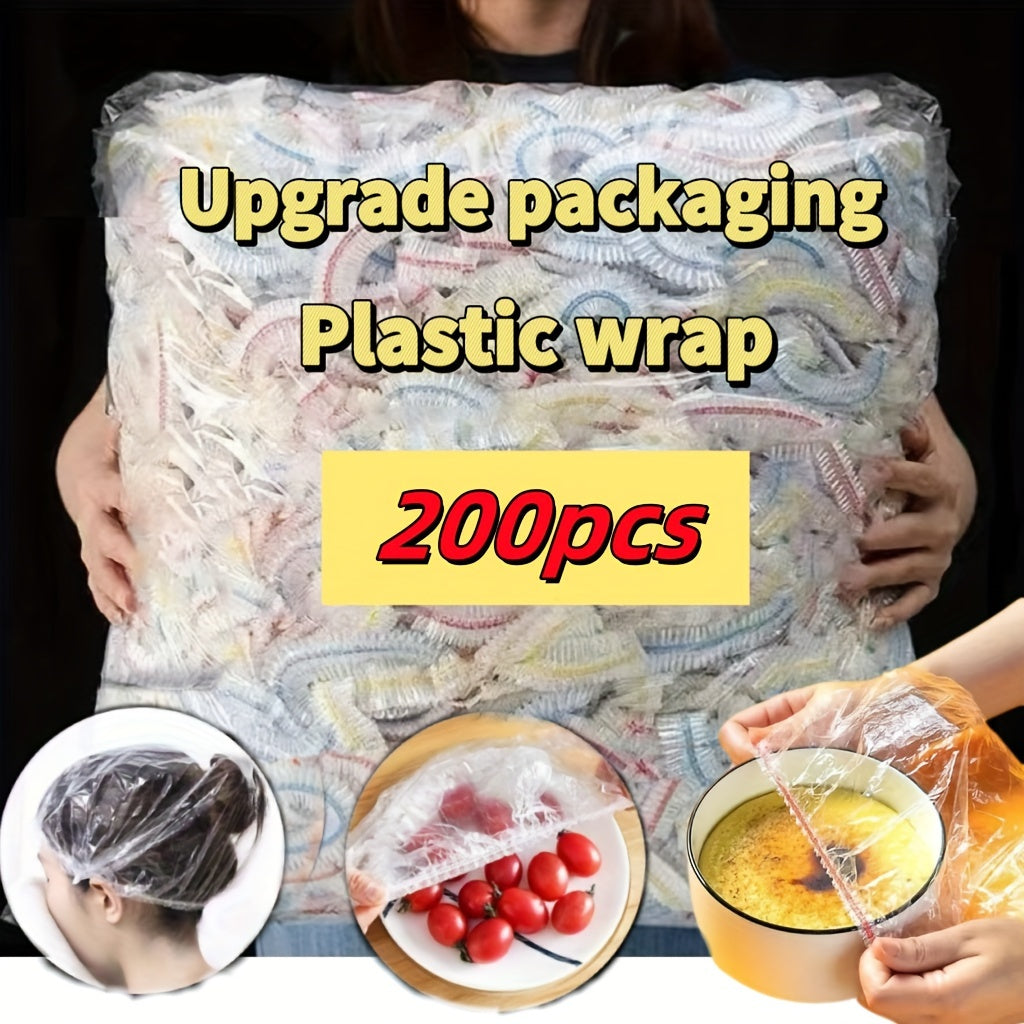 Disposable Food Fresh-Keeping Film Set for Kitchen, Refrigerator, Leftovers