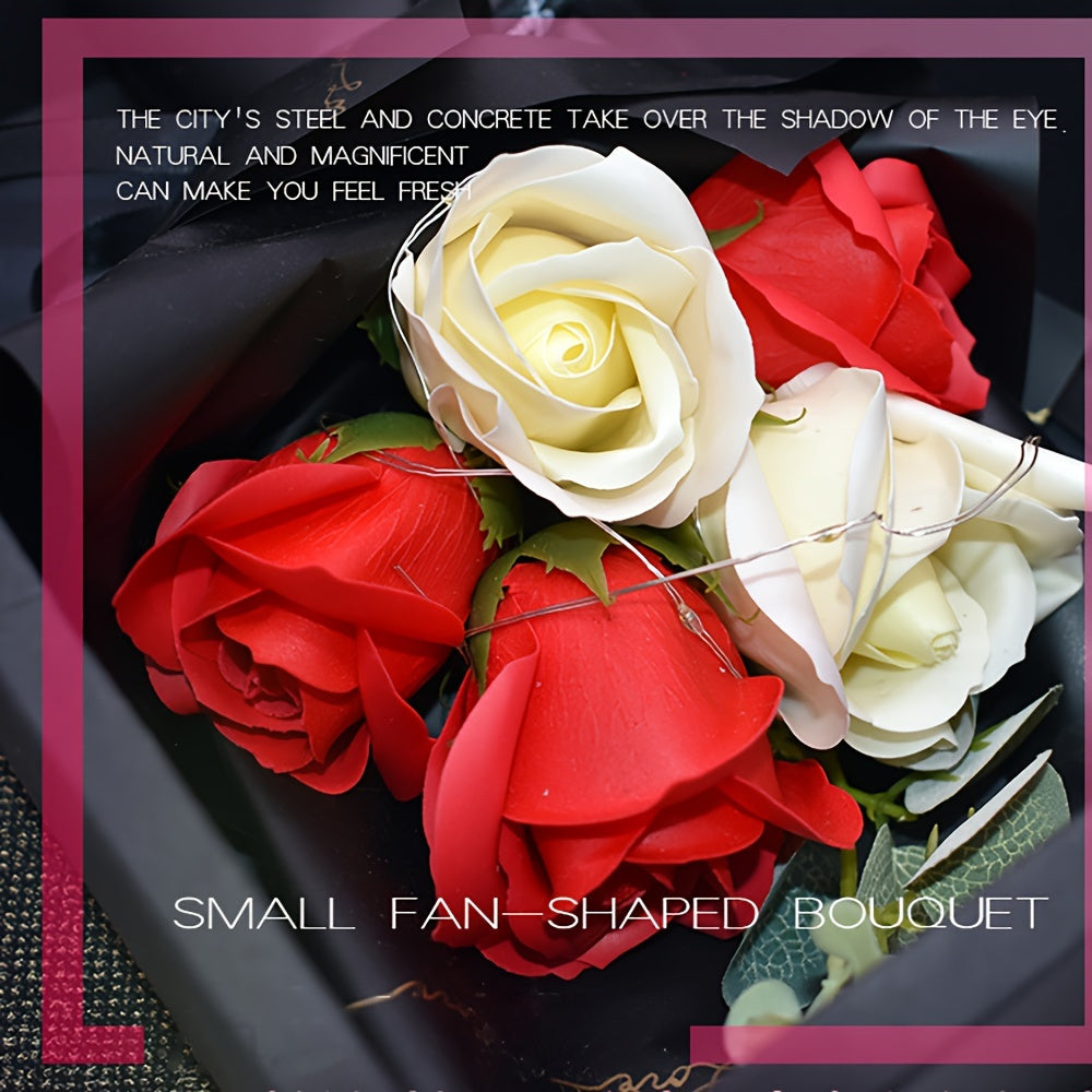 Sun'iy gül buketlari va saqlangan qizil gul sovgʻa qutisi, Sentyabr va maxsus tadbirlar uchun