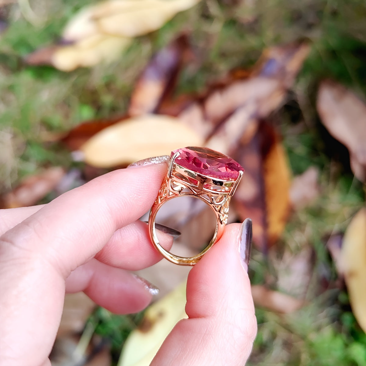 Turkcha rang o'zgartiradigan Sudanite uzuk oval sozlanadigan mis banti ayollar zargarlik buyumlari barcha mavsum moda aksessuari