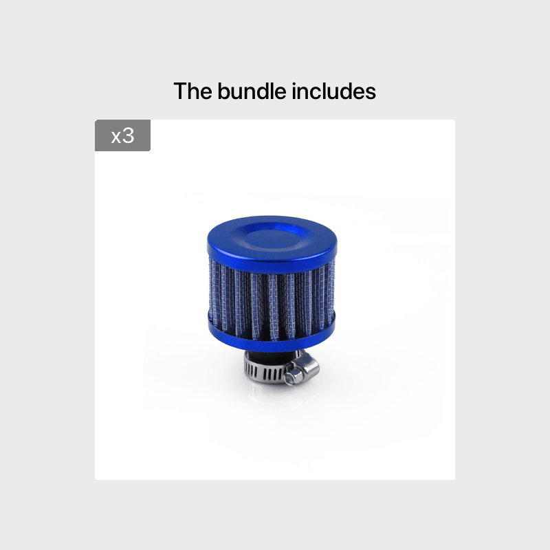Universal Car Air Filter 12mm Cold Intake Mini Breather Filters