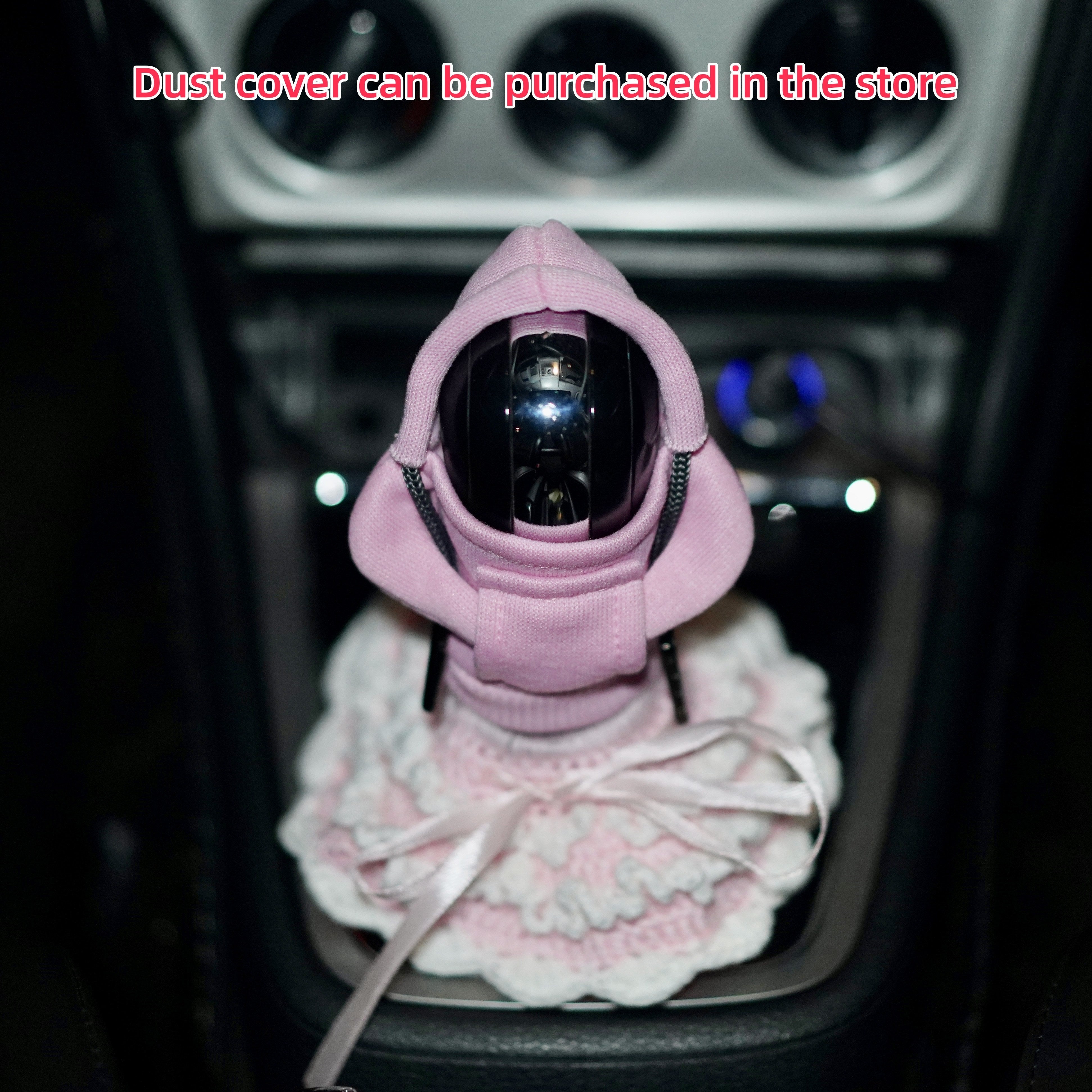 Car Interior Gear Shift Cover Hooded Cloth Auto Decoration Protector