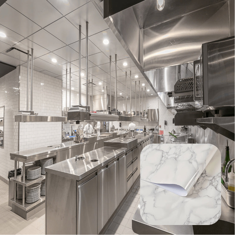 Marble Pattern Self-Adhesive Wall and Table Sticker Waterproof Heat-Resistant Oil-Resistant