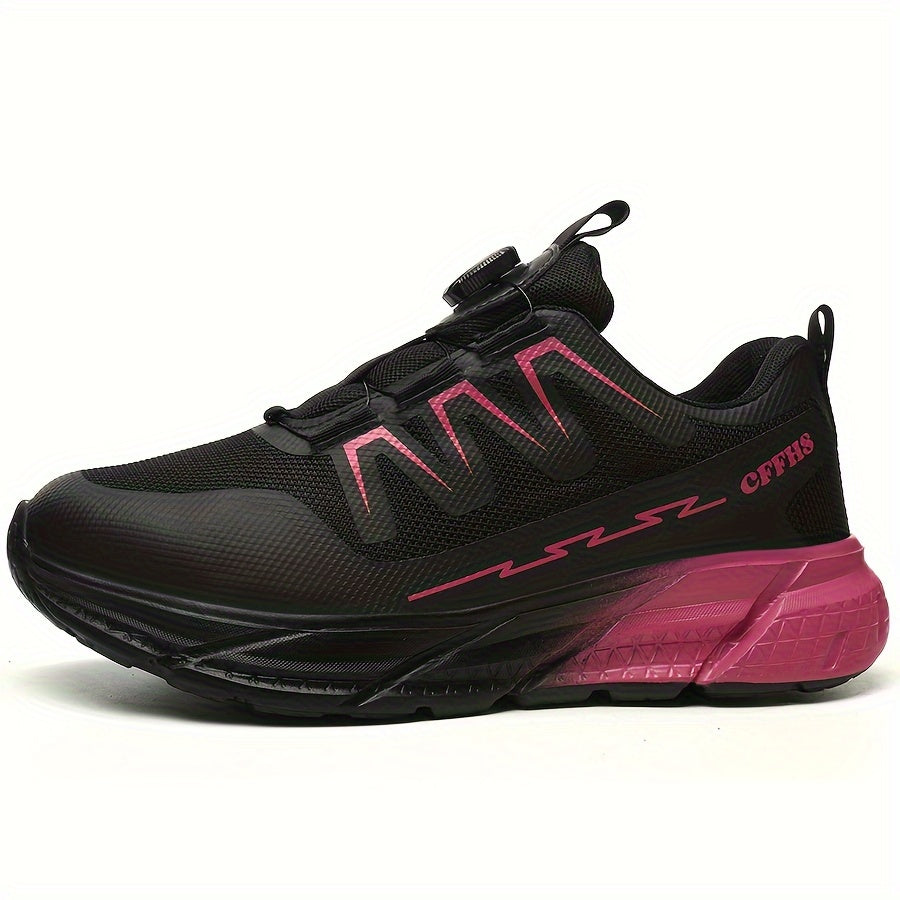 Women's Heavy-Duty Slip-Resistant Steel Toe Work Boots Black Puncture Proof