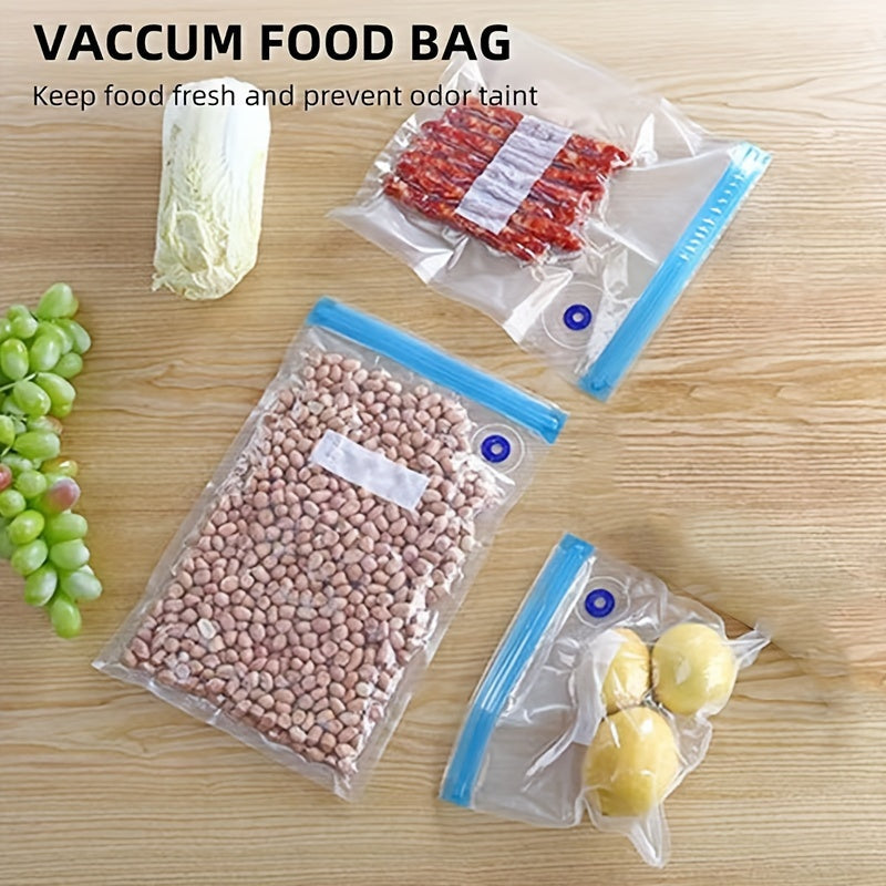 Reusable Food Vacuum Storage Bags Set in Various Sizes for Fresh Food Preservation