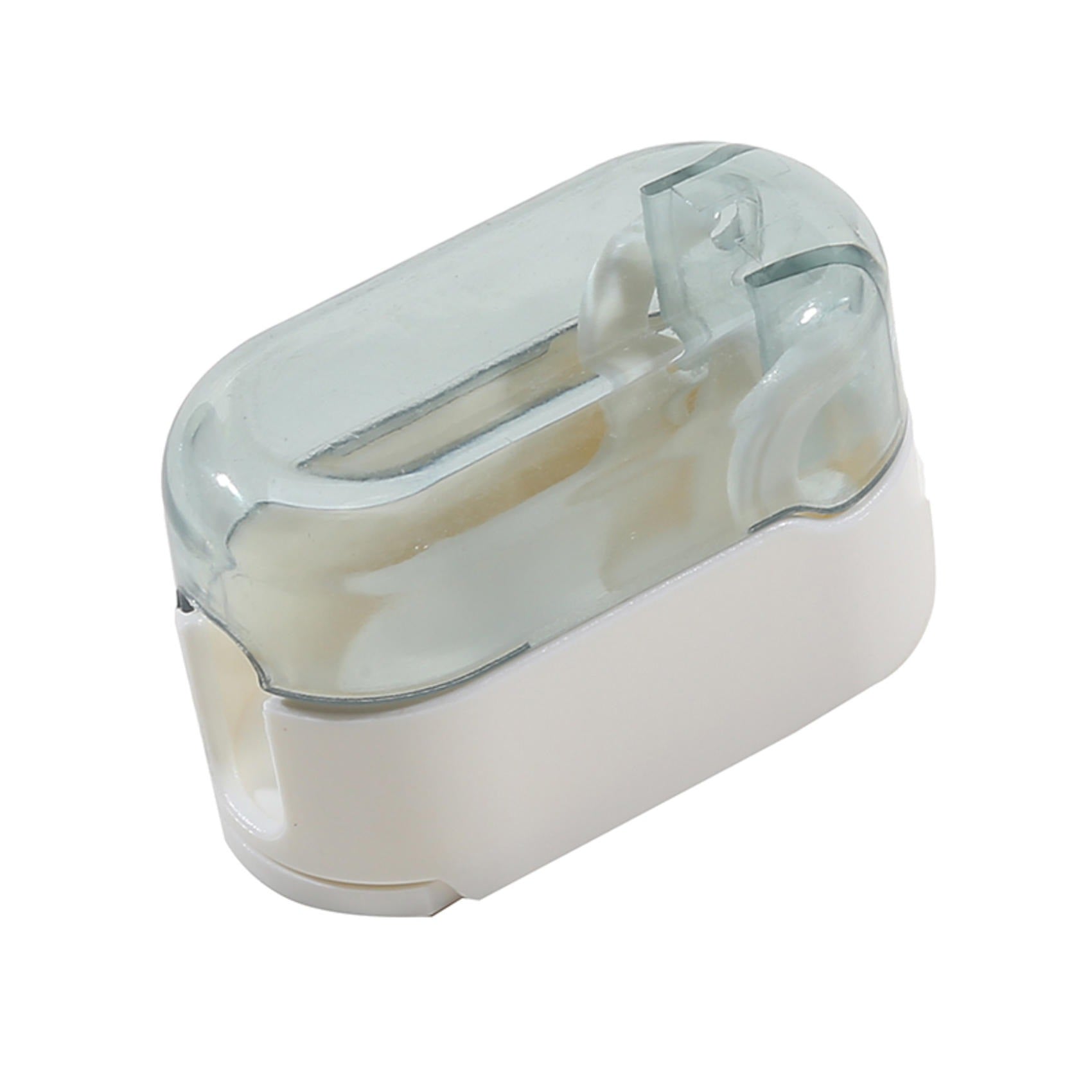 Wall-Mounted Toothbrush Holder with Dustproof Case Bathroom Accessory