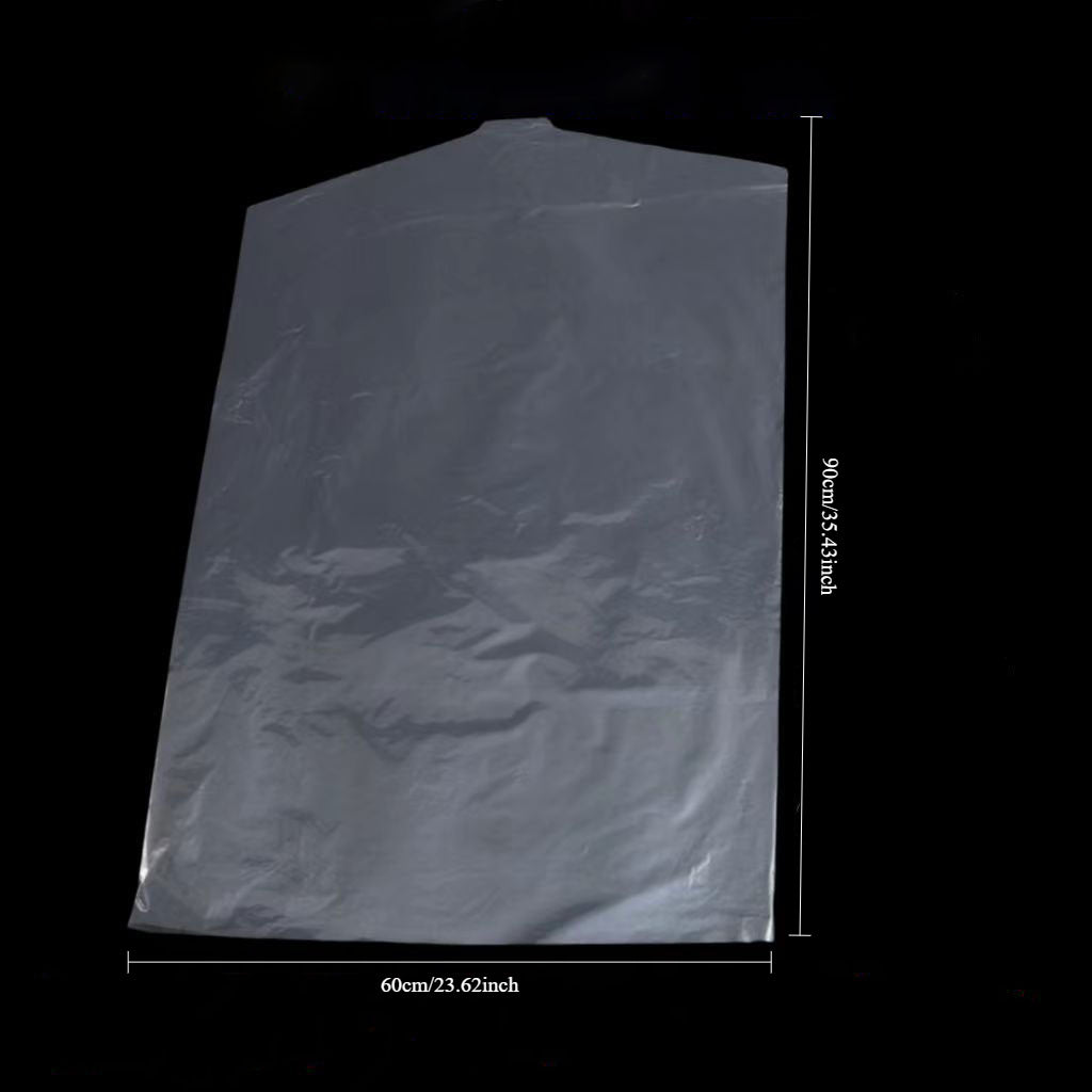 Clear Dustproof Garment Covers for Suits and Dresses Water-Resistant Storage Bags