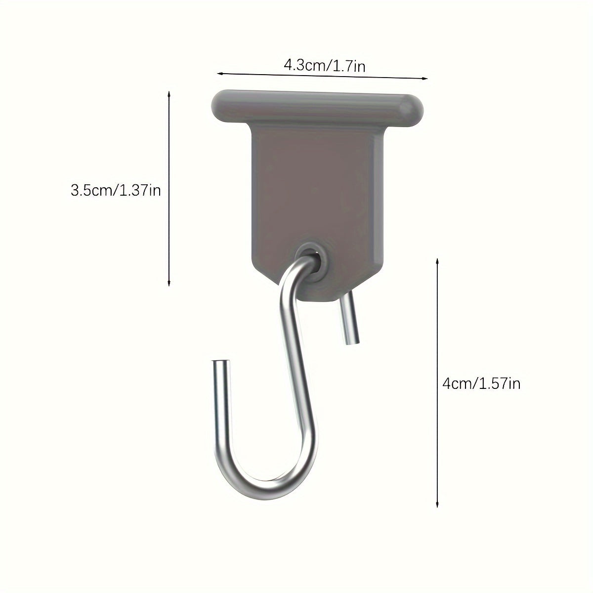 6 dona RV avtomobil quyosh nurlari uchun kiyimlar uchun tutqichlar, ajraladigan tashqi yuk mashinasi aksessuarlari
