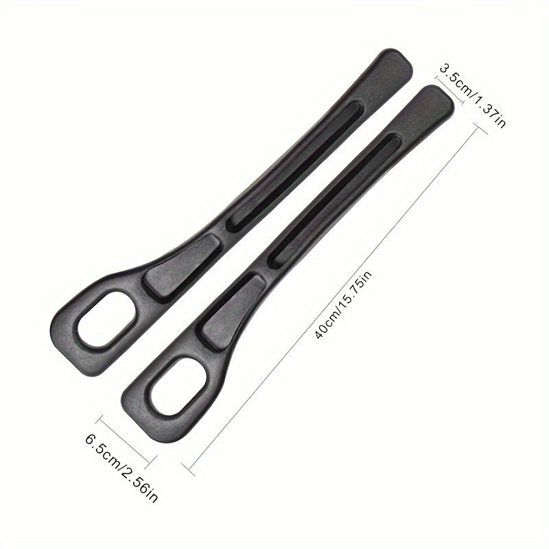 Заполнитель зазора между сиденьем автомобиля, полоска для хранения, черная, гибкая, водонепроницаемая, из ЭВА