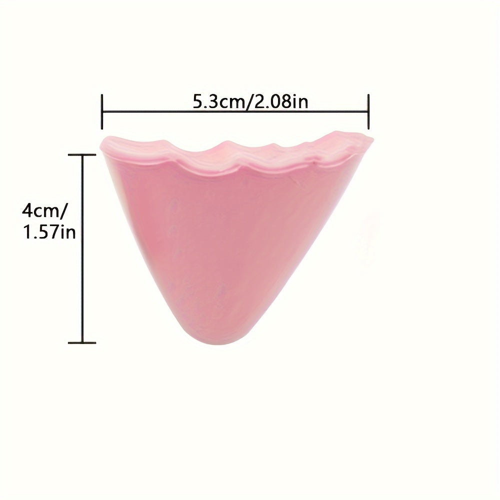 Unisex Rubber Shoe Inserts - Red, Comfort Fit, Reduces Size, Pair