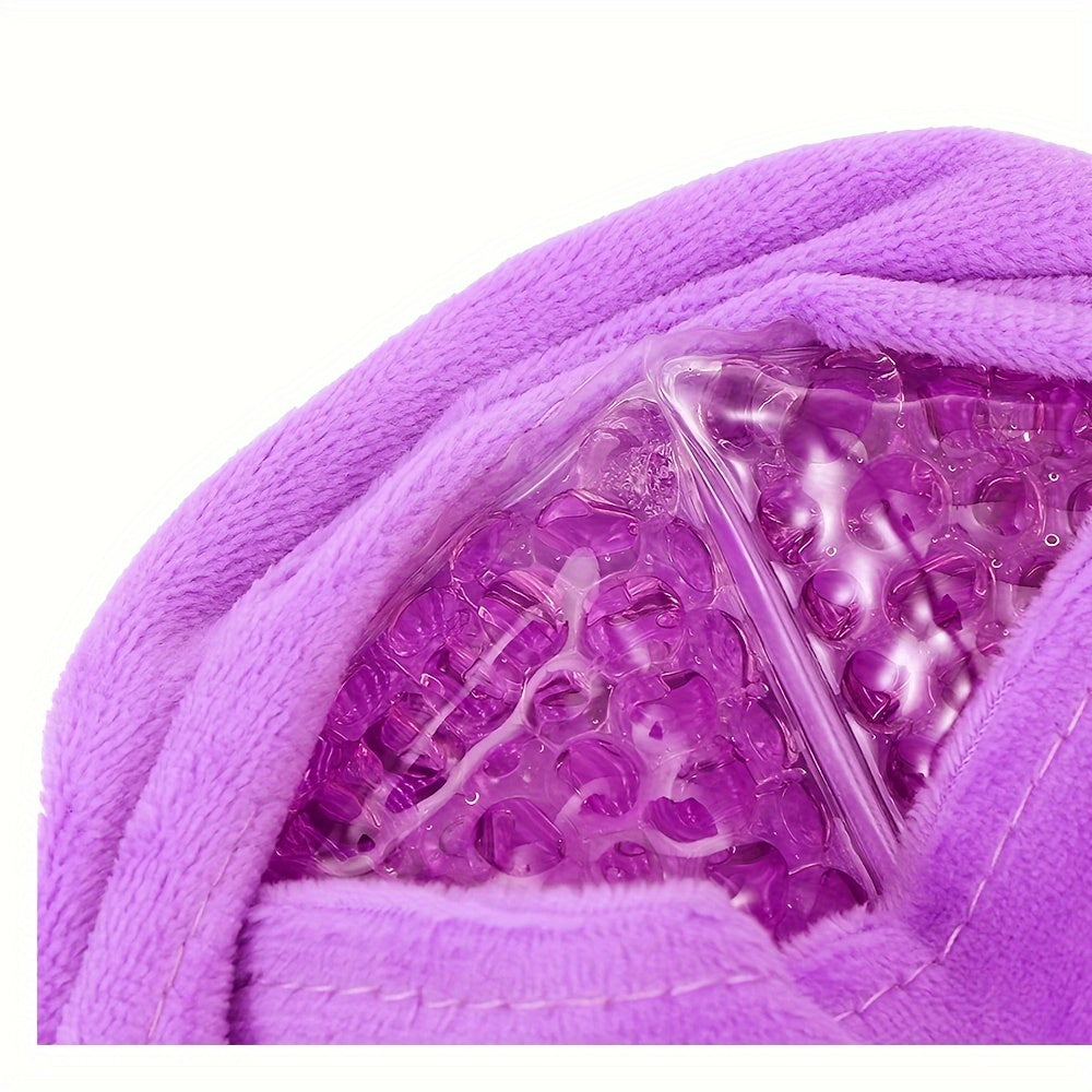 Juego de 2 almohadillas de gel suave para senos para aliviar el dolor, la hinchazón y el flujo de leche