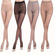 Women's Summer Thin Control Top Pantyhose Stockings Hosiery Solid Color