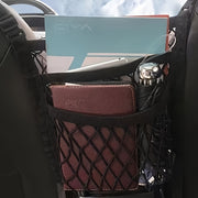 Red de almacenamiento universal para asiento de coche para organización de seguridad infantil