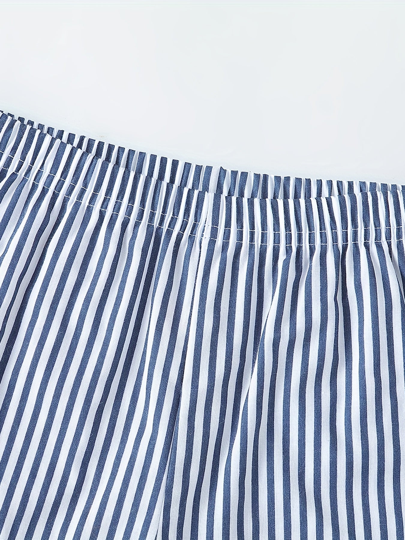 Детская мальчиковая китовая повседневная одежда: хлопковая футболка и полосатые шорты, летняя одежда