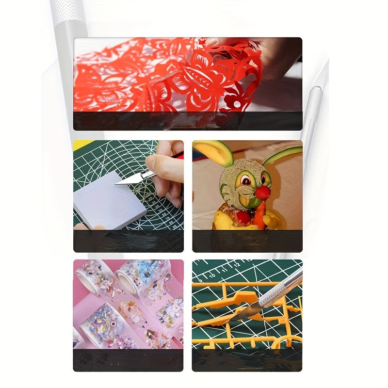 13-Piece Aluminum Alloy Sculpture Carving Knife Set for DIY Projects and Model Making