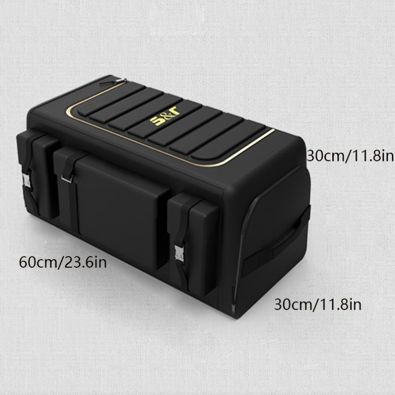 Folding Car Trunk Storage Box Organizer Oxford Material Universal Fit