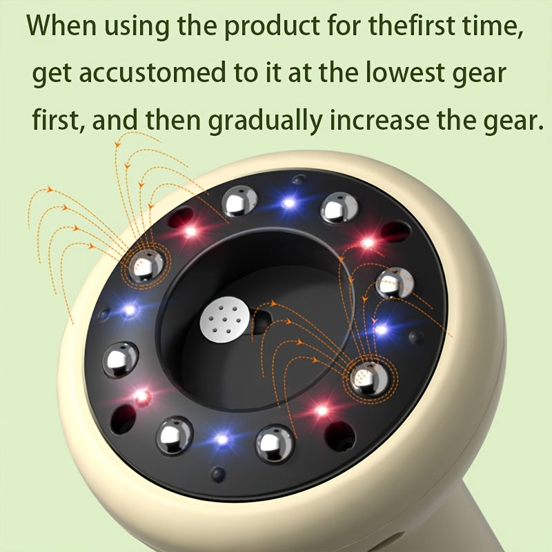 9-Speed Cupping Massager with Heat USB Rechargeable Full-Body Relief